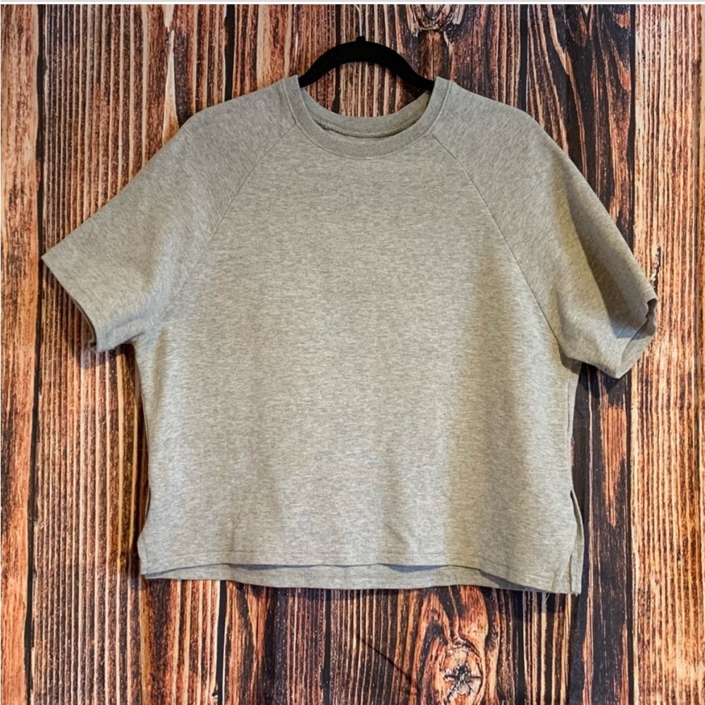 OAK +FORT Gray Sweatshirt Tee
